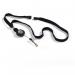 Durable Soft Breakaway Lanyard with Retractable Badge Reel Pack of 10 Black 36351J