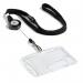 Durable Soft Breakaway Lanyard with Retractable Badge Reel Pack of 10 Black 36351J