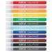 Berol Felt Tip Colouring Pens Assorted colours 0.6mm Tub of 42 36374J
