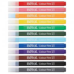 Berol Felt Tip Colouring Pens Assorted colours 0.6mm Box of 288 36375J