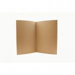 Exacompta Guildhall 100PK Square Cut Folder Foolscap 315gsm Buff 36393J