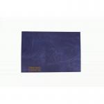 Exacompta Guildhall Loose Leaf Visitors Book Blue 36414J