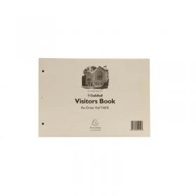 Exacompta Guildhall Loose Leaf Visitors Book Refill 50 Sheets 36415J