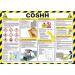 COSHH (Control of Substances Hazardous to Health) Poster A2 Laminated 36459J