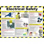 First Aid Electrical Safety Poster A2 Laminated 36463J