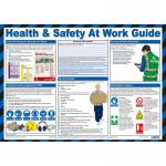 Health and Safety at Work Guidance Poster A2 Laminated 36466J