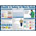Health and Safety at Work Guidance Poster A2 Laminated 36466J