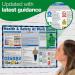 Health and Safety at Work Guidance Poster A2 Laminated 36466J