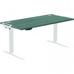 Fellowes Levado Silver Desk Base and Newport Oak Worktop 1400mm 36473J