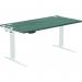 Fellowes Levado Silver Desk Base and Newport Oak Worktop 1600mm 36474J