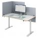 Leitz 61230085 Height Adjustable Desk Divider - 80x70cm 36639J