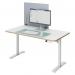 Leitz 61230085 Height Adjustable Desk Divider - 80x70cm 36639J