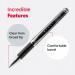 uni-ball Signo 12 Pack Black Gel Impact Rollerball Pen 1.0mm Broad Nib 36683J