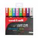 uni-ball 8 Pack Assorted Colours Chalk Markers Medium Tip 1.8-2.5mm 36686J