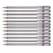 Pentel Superb 12 Pack Black Ballpoint Pen 0.7mm Tip 0.25mm Line 36740J