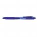 Pentel Energel X 12 Pack Blue Gel Retractable Rollerball 0.7mm Tip 36742J