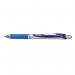 Pentel Energel XM 12 Pack Blue Retractable Gel Rollerball Pen 0.7mm 36745J