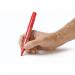 Pentel N50 12 Pack Red Permanent Marker Bullet Tip 2.2mm Line 36750J
