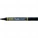 Pentel N850 12 Pack Black Permanent Marker Bullet Tip 2.1mm Line 36754J