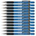 Pentel 120 12 Pack Mechanical Pencil HB 0.7mm Lead Blue Barrel 36764J