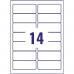 Avery J8563-25 QuickPEEL Address Labels 25 Sheets 14 Labels per Sheet 36779J