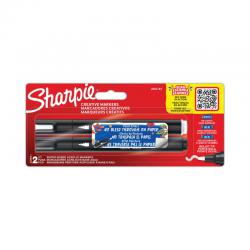 Sharpie Creative Marker Bullet Tip BlackWhite (Pack of 2) 2201181 GL01181