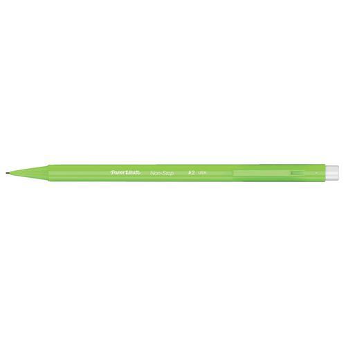 Pack of 12 GL10701 Papermate Yellow Non-Stop Automatic Pencils 0.7mm HB 