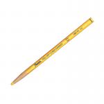 This image shows a pack of 12 Sharpie China Markers in yellow. The markers are stacked neatly on top of each other, with their bold yellow color standing out against a white background. Each marker has a pointed tip and a slender barrel. The label on the packaging reads Sharpie China Marker in bold black text.