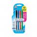 PaperMate FlexGrip Gel Pens Assorted (Pack of 4) 2108216 GL08216