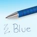 The image shows a pack of 36 Paper Mate FlexGrip Ultra retractable ballpoint pens in a vibrant blue color. The pens feature a comfortable grip for writing and retractable tips for convenience. Each pen is emblazoned with the Paper Mate logo and has a sleek, modern design. The pack is neatly arranged with the pens standing upright, ready for use.