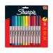 Sharpie Permanent Marker Fine Assorted (Pack of 12) 1986438 GL11085