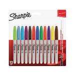 Sharpie Permanent Marker Fine Assorted (Pack of 12) 1986438 GL11085