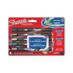Sharpie Creative Marker Bullet Tip Earth Tones Assorted (Pack of 5) 2213380 GL13380