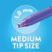 PaperMate Inkjoy 300Rt Ballpoint Medium 1.0mm Tip Black (Pack of 24) 2223762 GL23762