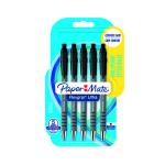 PaperMate Flexgrip Ultra Retractable Ballpoint Pen Medium Black (Pack of 5) 2027751 GL27751