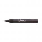 Sharpie M15 Permanent Marker Bullet Tip Black (Pack of 12) S0192582 GL55211