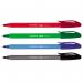 A picture of Newell Brands Ballpoint Pens PaperMate Inkjoy 100 Capped Ballpoint Pens Medium Assorted (Pack of 4) 1956718 GL56718 would show four smooth, plastic-capped pens in vibrant colors. The medium ballpoint tips would be visible, as well as the PaperMate logo on each pen. The pens would be neatly arranged in a pack, ready for use.