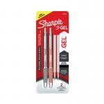 Sharpie S Gel Metal Pens x2/Refills x2 Black (Pack of 4) 2162643 GL62643