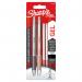 Sharpie S Gel Metal Pens x2/Refills x2 Black (Pack of 4) 2162643 GL62643