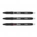 Sharpie S Gel Pen Medium Black (Pack of 3) 2136598 GL65980