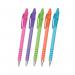 PaperMate FlexGrip Ultra Ballpoint Pen Medium 1.0mm Bright Barrel Black (Pack of 5) 2171853 GL71853