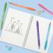 PaperMate FlexGrip Ultra Ballpoint Pen Medium 1.0mm Bright Barrel Black (Pack of 5) 2171853 GL71853