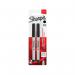Sharpie Permanent Marker Ultra Fine Black Pack of 2 1985878 GL85878