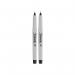 Sharpie Permanent Marker Ultra Fine Black Pack of 2 1985878 GL85878