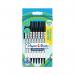 PaperMate Kilometrico Ballpoint Pen Medium 1.0mm Black (Pack of 8) 2187678 GL87678