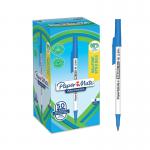 PaperMate Kilometrico Ballpoint Pen 1.0mm Blue (Pack of 50) 2187702 GL87702