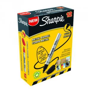 Sharpie Pro Permanent Marker Bullet Tip Black Pack of 12 S0945720
