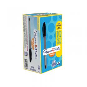 PaperMate InkJoy 100 Ballpoint Pen Medium Black (Pack of 50) S0957120 GL95712