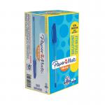 PaperMate InkJoy 100 Ballpoint Pen Medium Blue (Pack of 50) S0957130 GL95713