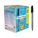PaperMate InkJoy 100 Ballpoint Pen Medium Black (Pack of 100) S0977410 GL97741
